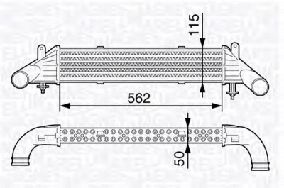 MAGNETI MARELLI 351319202570 -  Интеркулер